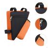 Bicycle Triangle Bag Cycling Pack,Oxford Cloth,Triangle Pouch Sturdy with Water Bottle Holder Top