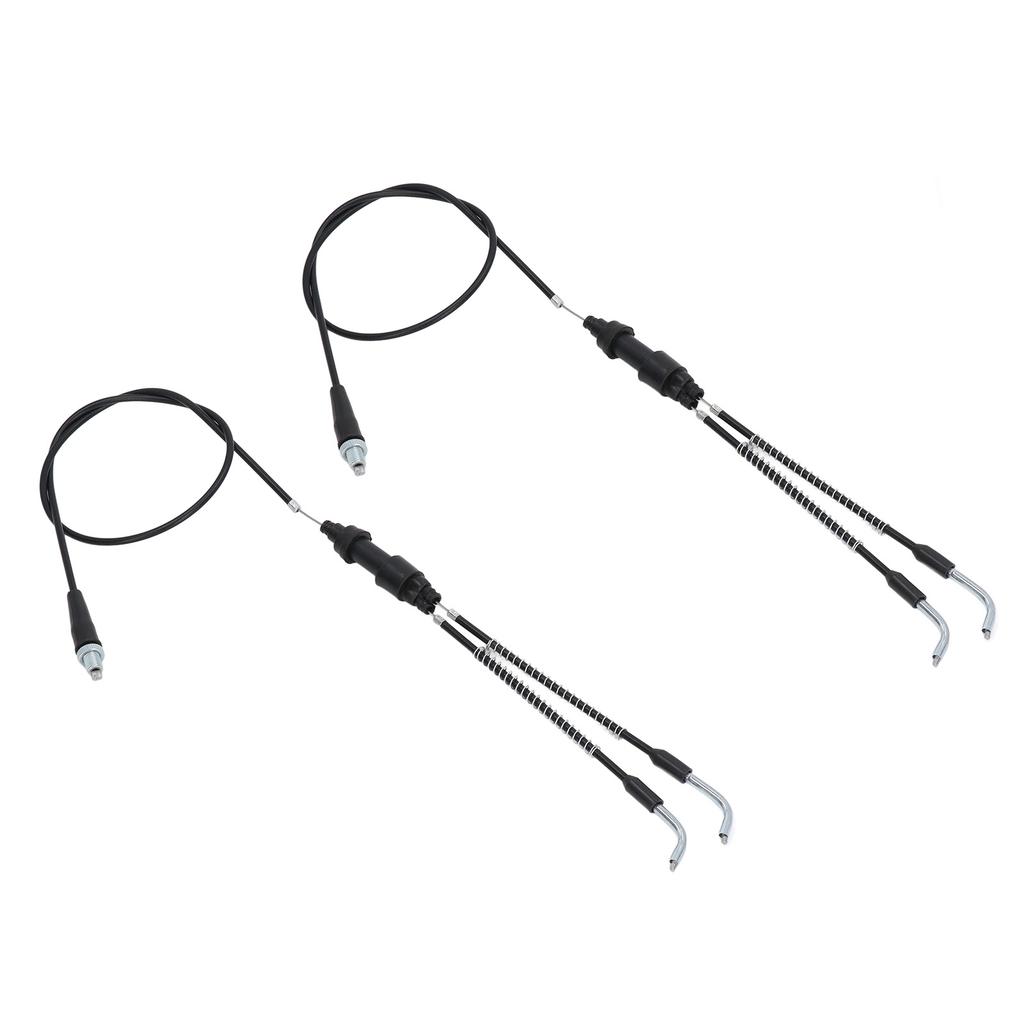 Throttle Cable Black 01 0813 Metal Pull Push Throttle Cable Replacement for Banshee 350 YFZ350 1987‑2006