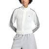Adidas Knitted Crochet Firebird Track Top Off White Women Tops KC6496