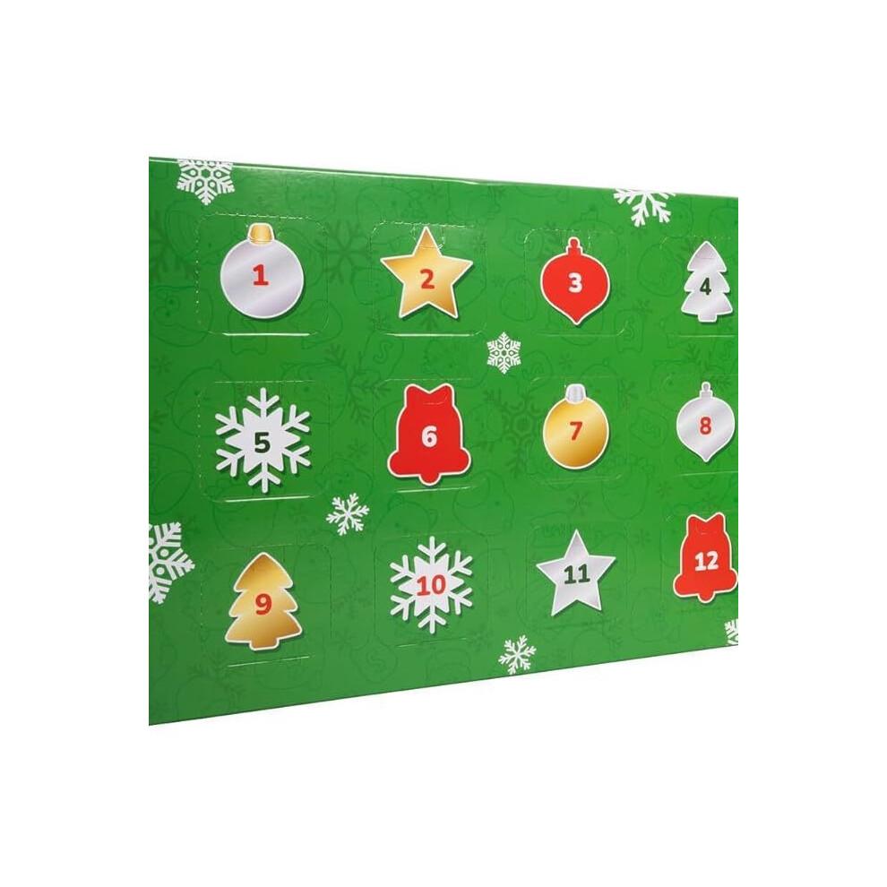 24-Day Plush Advent Calendar: Festive Countdown with 24 Surprising Plush Toys for All Ages Less