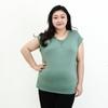 Women's Large Size Loose Modal Sleeveless Top for Spring/Summer