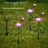 Solar LED Flamingo Garden Stake Light - Outdoor Lawn and Courtyard Decoration