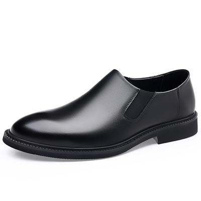 Fashion Designer Leather Platform Derby Shoes for Men Spring Autumn Business Man Dress Shoes Fashion Soft-soled Male Wedding Shoes