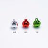 Metal Christmas Color Drop Pendant Pet Bell Keychain Material