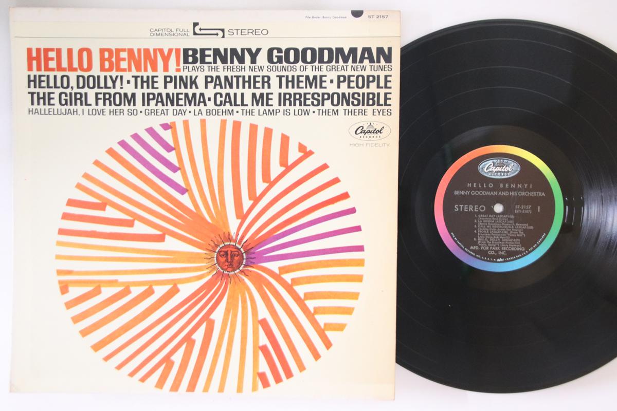 

LP Record BENNY GOODMAN - Hello Benny! ST2157 CAPITOL 1964 US Jazz Used