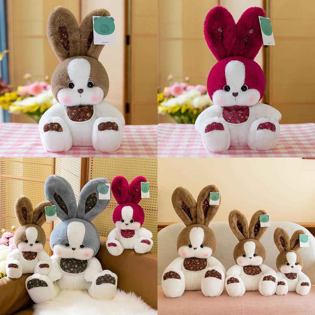 Cute Rabbit Plush Toy For Kids Birthday Gift With Soft Pp Cotton Stuffing