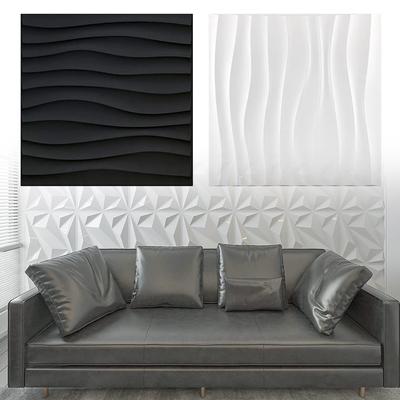 Panneau Mural 3D Carreau Art Décor de Pièce Autocollant Rénovation Murale