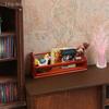 1/12 Dollhouse Micro Scene Ornaments, Mini Newspaper Rack & Wall Cabinet Bookcase, Doll Home Furniture Decor Toy