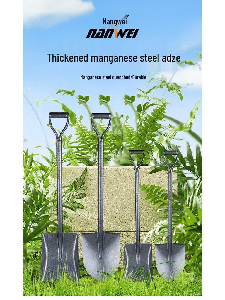 את חפירה מפלדה מקשה אחת: כלי גינון וחפירה חיצוני לשתילת עצים וירקות