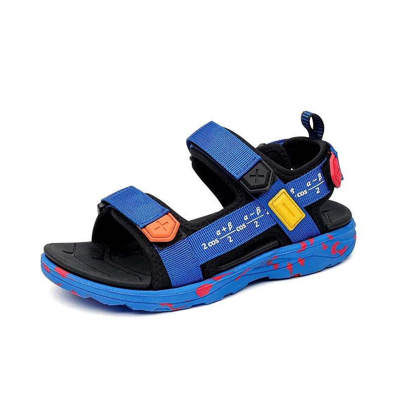 Boys Sandals Summer Beach Non-Slip Breathable Lightweight Soft Sole Kids Sandals for Boys Outdoor Sports Shoes Size 28-41