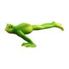 Resins Frogs Musician Statue Cartoon Animal Figurine Sculpture for Home Office Desktop Decors and Artistic Ornament
