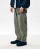 Geulamichi Loose Tapered Ridge Pants Khaki Grey