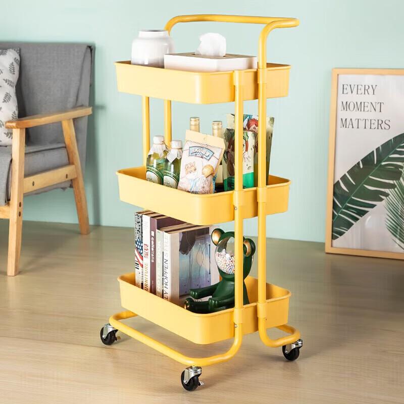 maxcook 3-Tier Rolling Kitchen Storage Cart