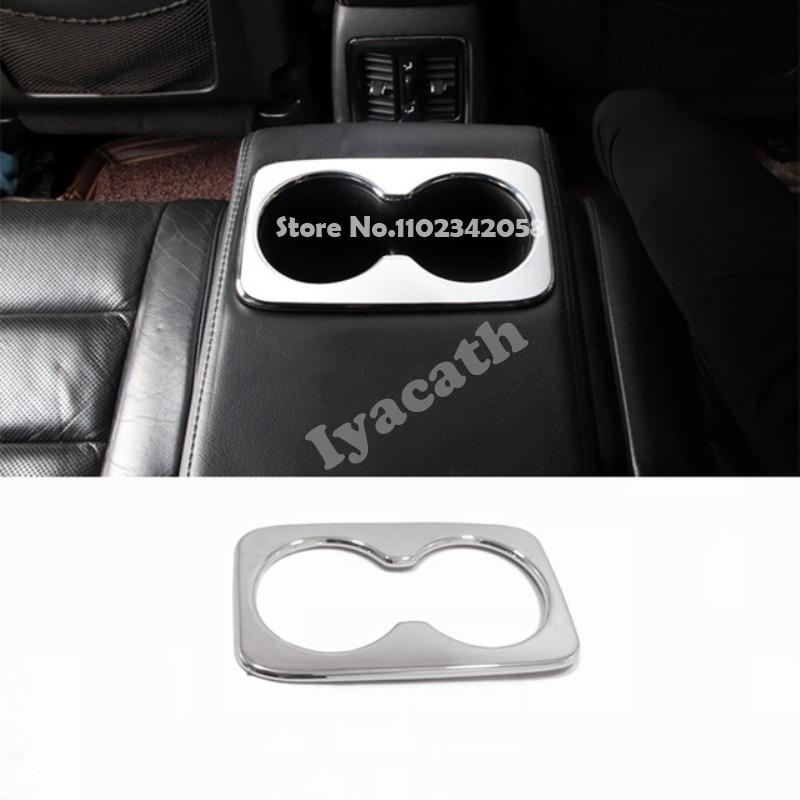 For Jeep Grand Cherokee WK2 2014- ABS Chrome Steering Wheel Door Bowl Window Lift Button Gear Box AC Vent Seat Back Cover