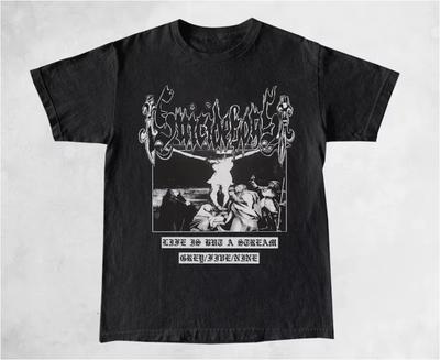 T-shirt Rap Gothique Inspiré par Suicideboys: Greyfivenine Streetwear Vintage