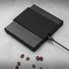 Kitchen Coffee Scale with Timer USB Small Food for Barista Black