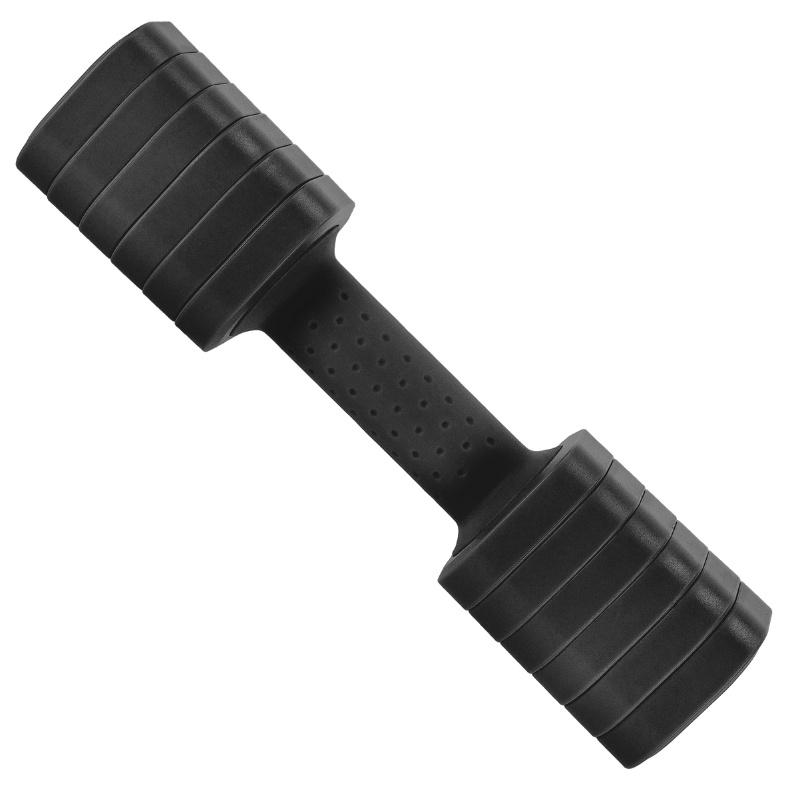 Adjustable dumbbells, 4-in-1 exercise dumbbells - black