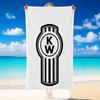 Quick Dry Beach Towel Kenworth Trucks Pattern, Lightweight Absorbent Towel for Pool Beach Vacation Use