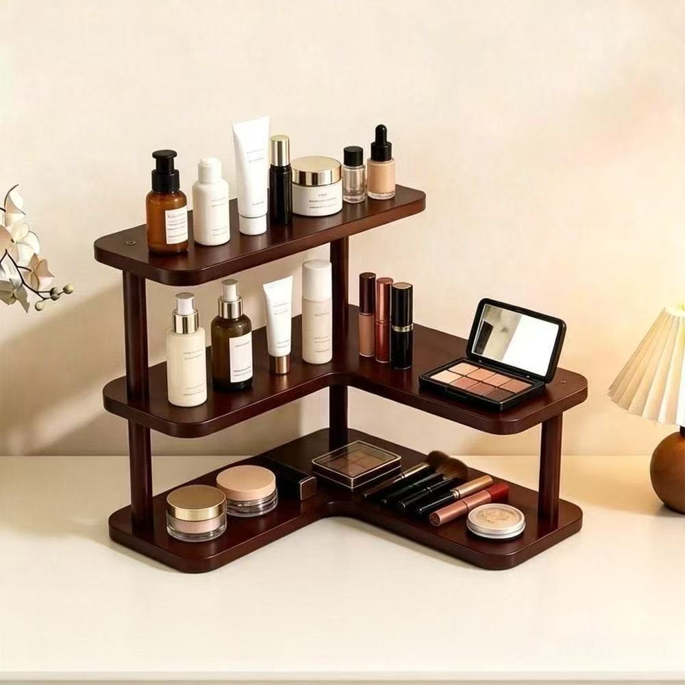 Desktop corner rack, dining table cup holder, countertop coffee cup multi-layer teacup tea set, water cup storage rack