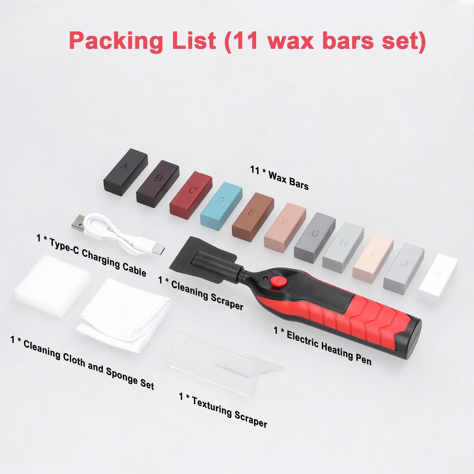 Tegelvloer   Reparatiegereedschap Set Multifunctioneel Porselein Meubilair Reparatiegereedschap Set Kras Nagelgat Scheur Opvulgereedschap Set Huishoudelijk Handheld Smelten
