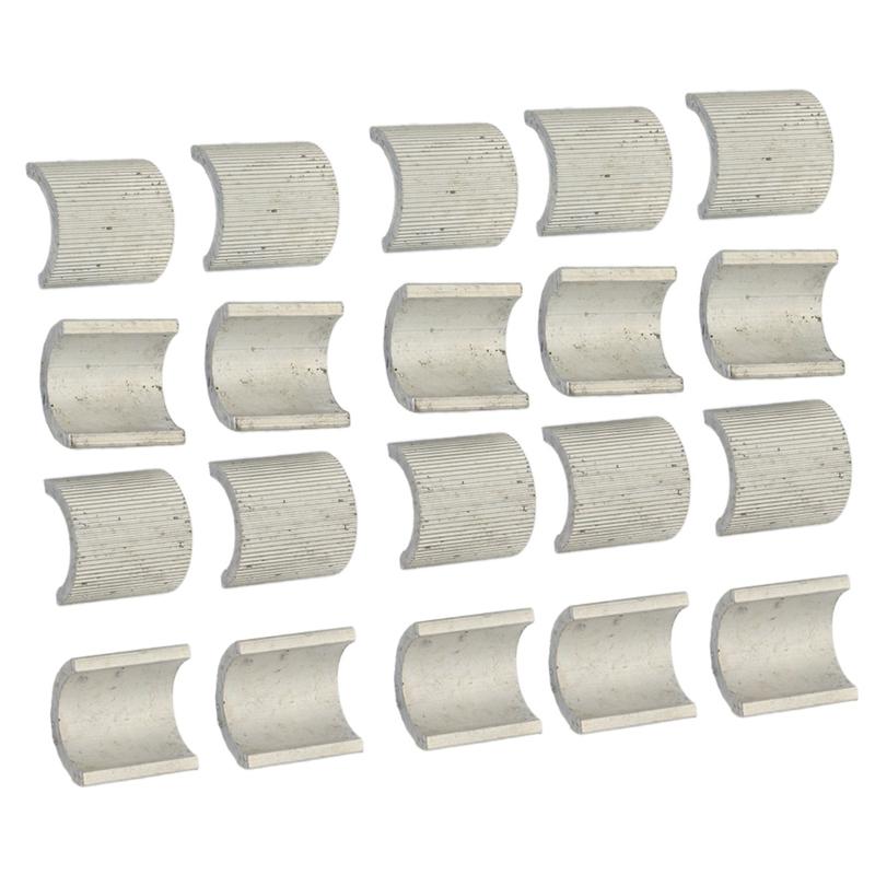 20 Pieces Motorcycle Handlebar Spacers Mounts Holder Shims 22mm to 25mm