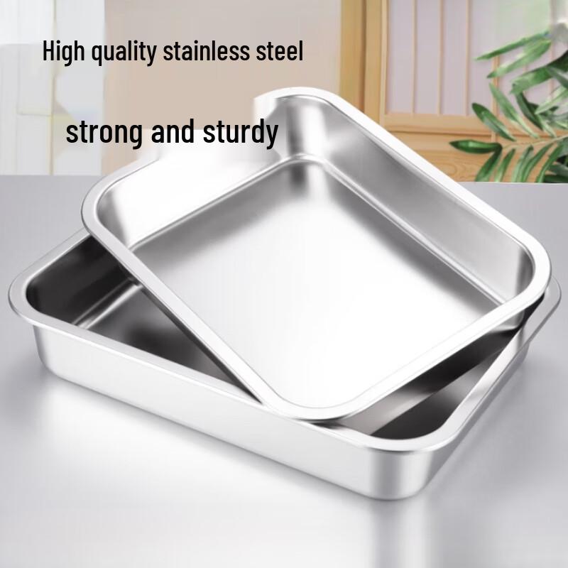 Sule 304 Stainless Steel Deep Rectangular Buffet Pan