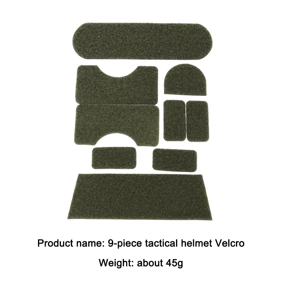 

FAST Helmet Magic Sticker Hunting CS Helmet Patches Hook and Loop Sticky for AF Fast Mich IBH M88 Helmet Tape Cover Sticker армія зелений колір
