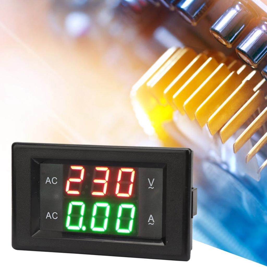 YB4835VA Digital Display AC 500V 50A LED Ampere Meter Voltmeter