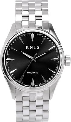Automatic Watch for Sapphire Stainless Steel 10 ATM Water Mechanical (Nis) Japanese-made Men, Crystal, Band, Resistance, Movement, Black,