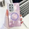IMD collection laser tinfoil pattern suitable for Samsung S25Ultra mobile phone case s24FE wrinkle pattern A16 lens film