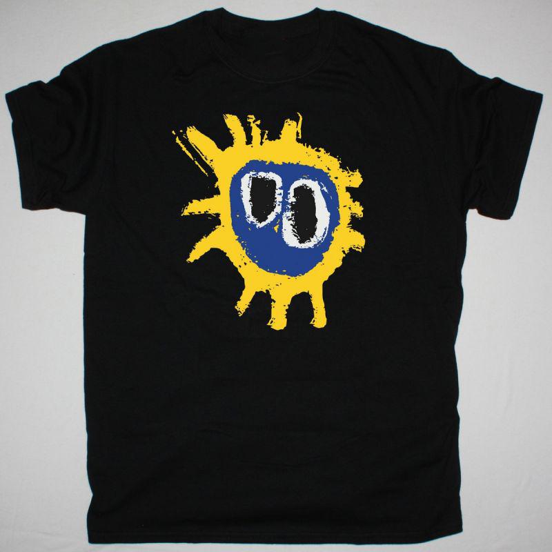 Primal Scream Cotton Black All Size Unisex Shirt S
