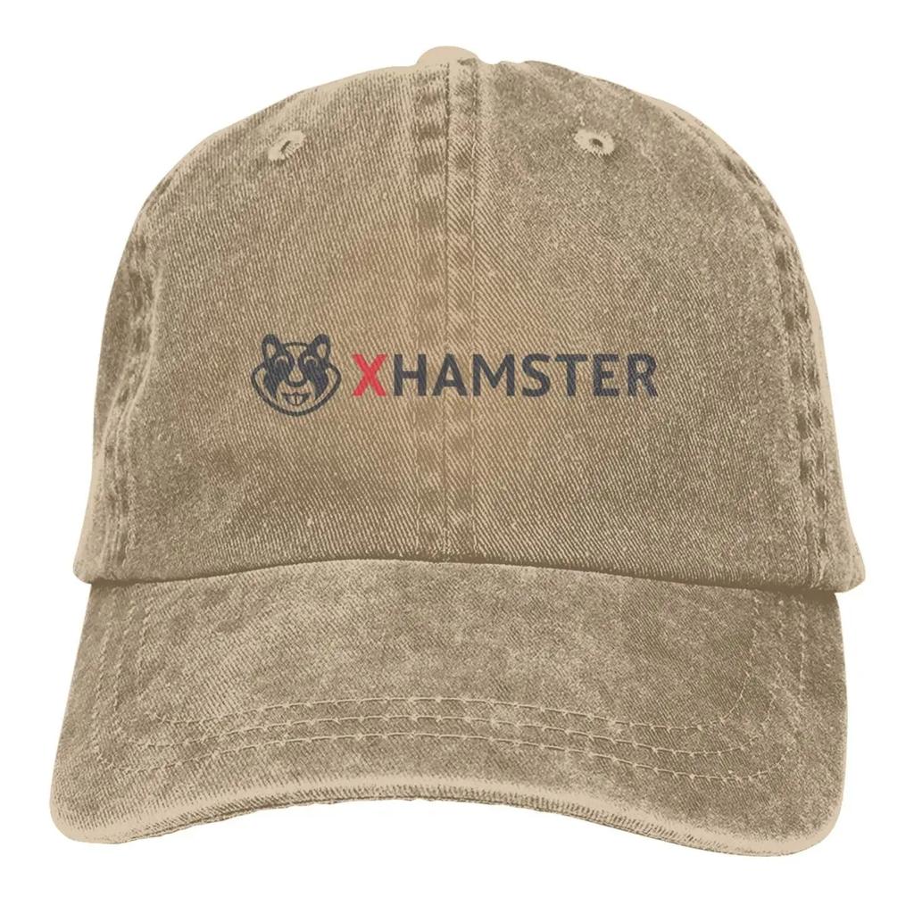 XHamster Outfit Men Women Baseball Caps Distressed Denim Hats Cap Retro Outdoor Summer Adjustable  Hat
