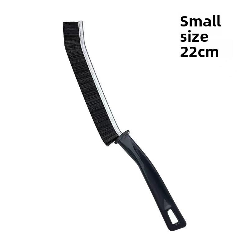 

Grout Tile Cleaning Brush, Long Handled Crevice Brush for Bathroom, Kitchen, Sink, Window Tracks small size чёрный
