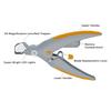 Pet Nail Clippers Trimmer Dog Cat Nail Claw Electric Clipper Grinder Scissors