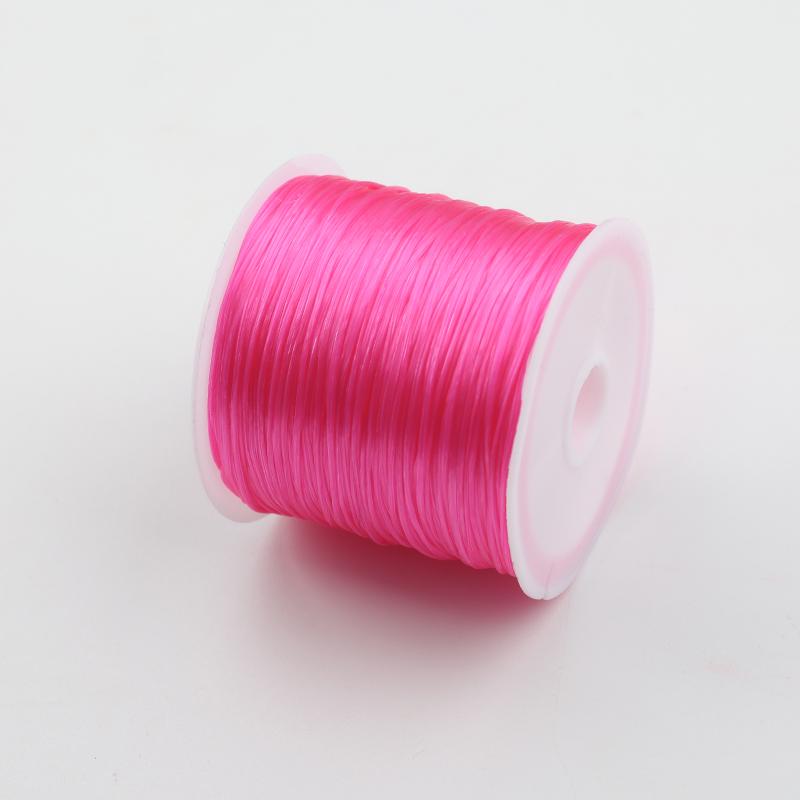 Elastic Cord Roll for Beading: 60m Bracelet & Pearl Thread