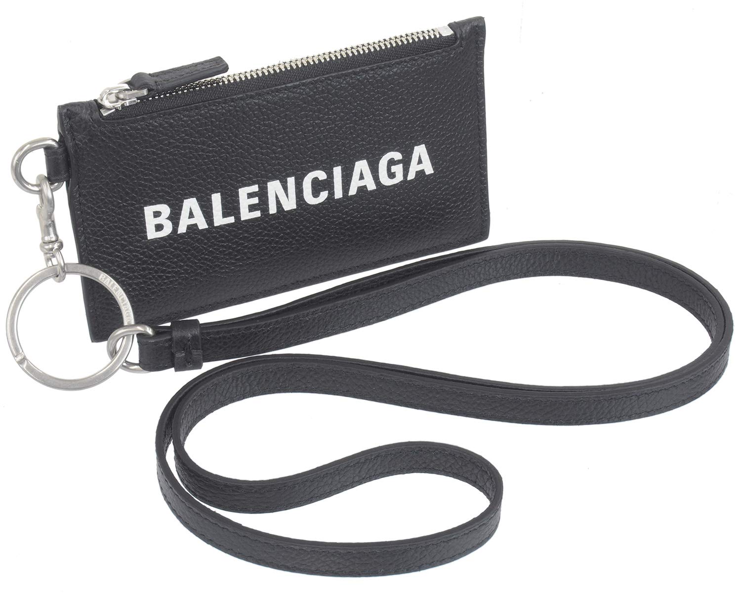 

Balenciaga Cash Neck Strap Fragment Case Mini Wallet 594548-1IZI3-1090 [Used]