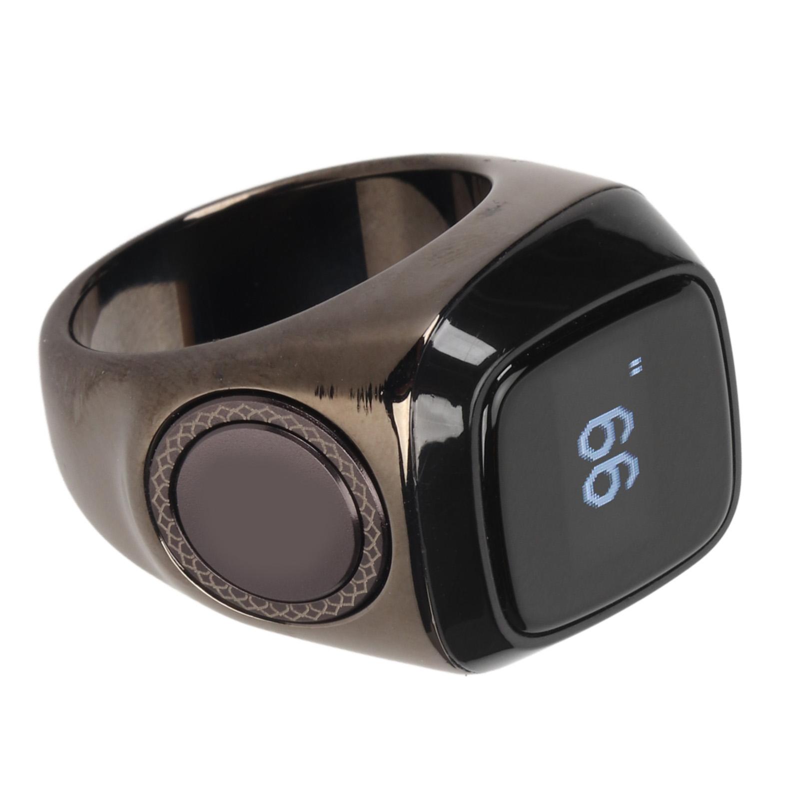22MM Electronic Counter 0.49in Digital Display NaIntelligent Counting Finger with Charging Storage Case