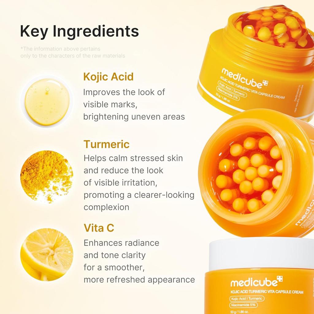 Medicube Kojisäure Kurkuma Vita Kapsel Creme 53g