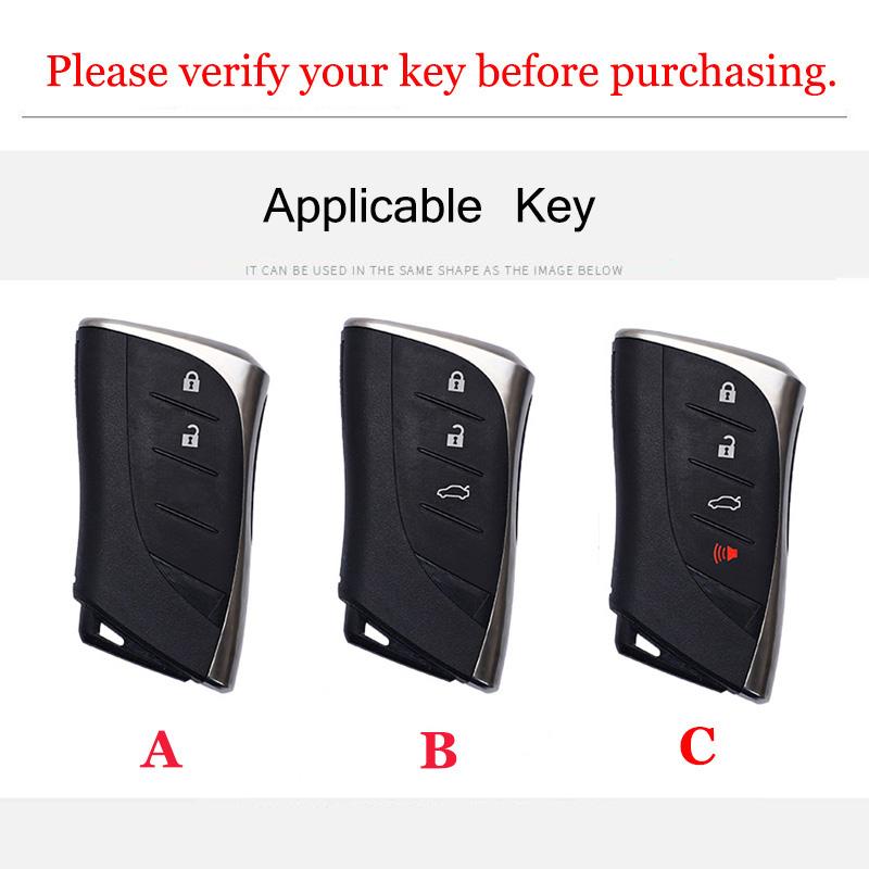 2 3 4 Buttons Abs Car Key Case Cover Fob Shell For Lexus Ux Es Ux200 Ux250H Es200 Es300H Es350 Us200 Us260H Protector