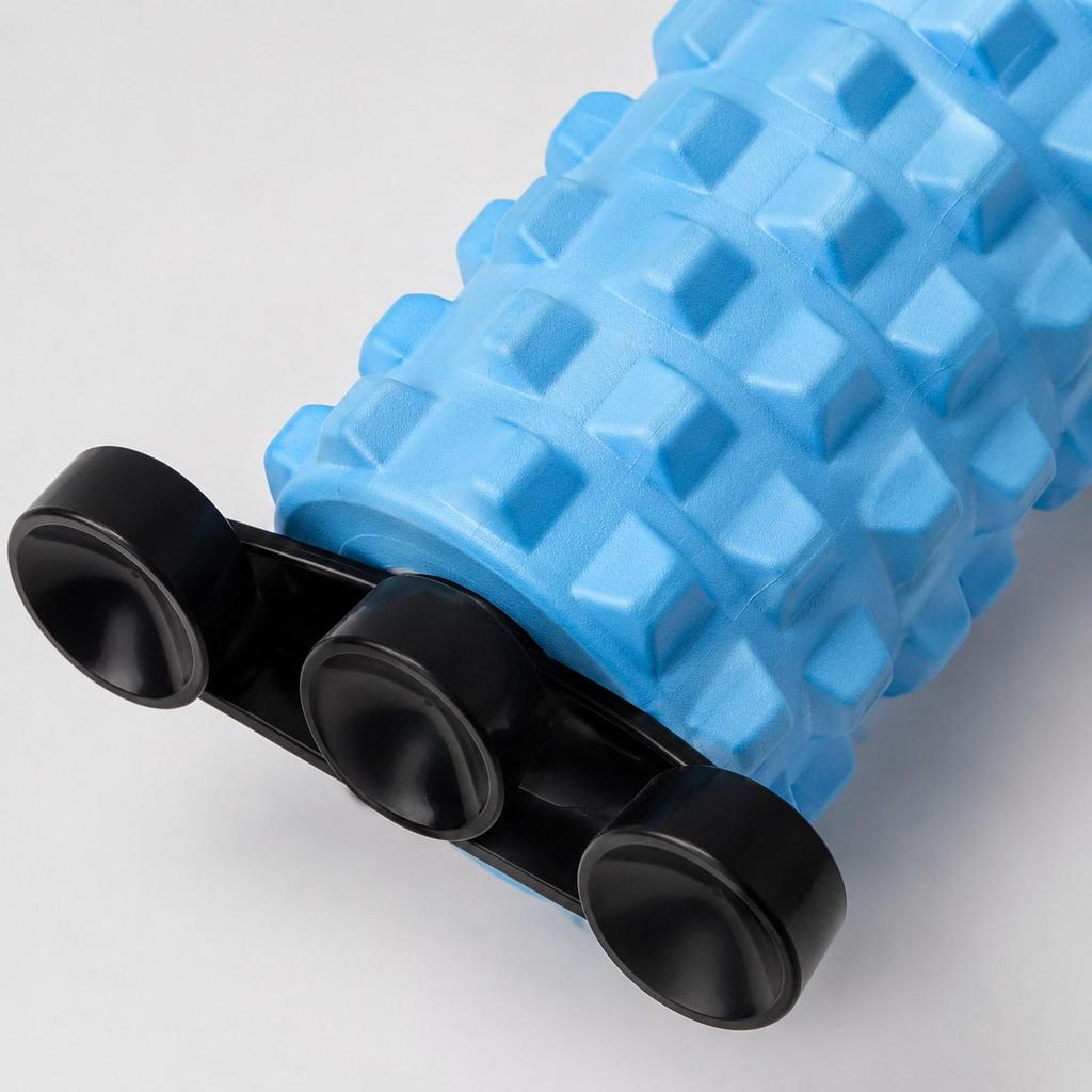 And Stable Foam Massage Roller with Suction Cups for Home Gym, Ideal Full Body Muscle