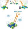 Interactive Bubble Machine For Children Featuring Durable Plastic Construction For Outdoor Play
