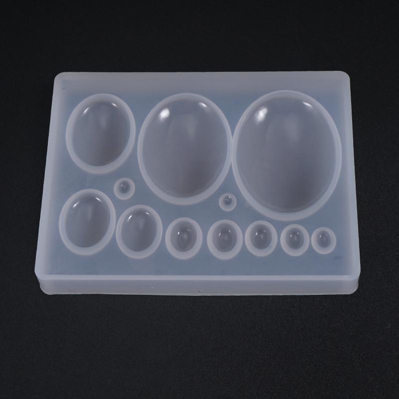 Cute Beads Cube Triangle Silicone Mold For Jewelry Earrings Pendant Making Resin UV Epoxy Resin Molds Crafts DIY Tool