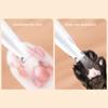 Cat Grooming Shaver with Light Low Noise USB Rechargeable Shaver Pet Hair Trimmers Set Suitable for Dogs Cats Long Hair
