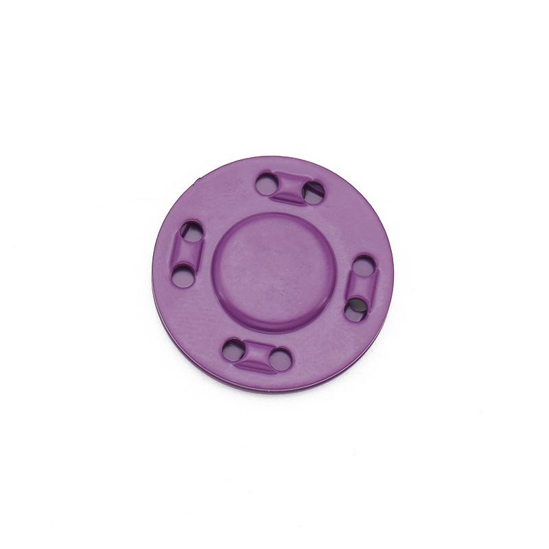 Colored Metal Buttons with Strong Magnetic Snaps - Ultra-Thin, Invisible Fastening, Ideal for Coats and Concealed Use
