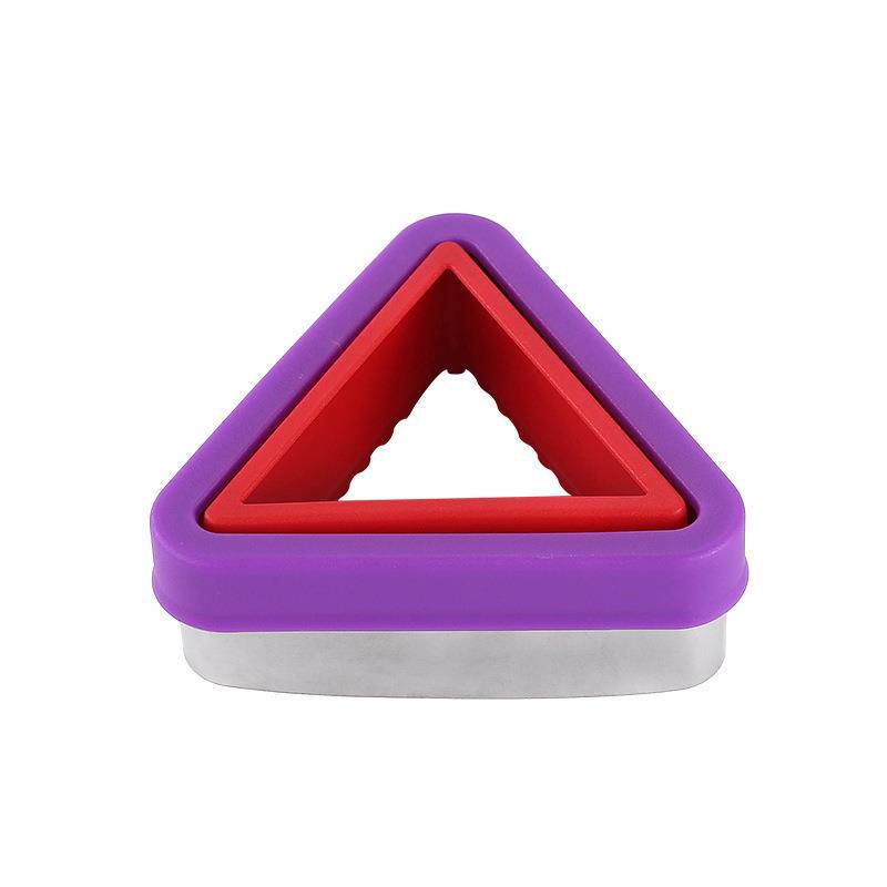 Dinosaur Sandwich Crimper & Toast Cutter: Two-Piece Cartoon Bread Mold and Cookie Sealer for Kids