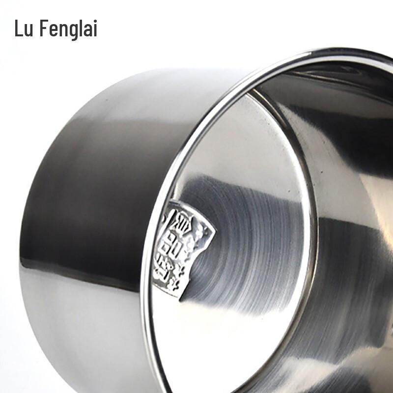 Runder Gewürztopf aus Edelstahl 304 mit Deckel