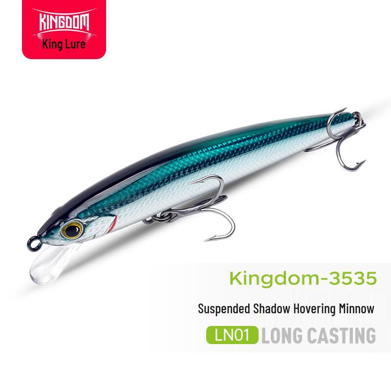 King Lure Suspending Minnow Fishing Lure 14g-110mm