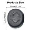 1Pair Ear Pad Replacement Leather Earpads Ear Cushions Sponges Cover Earmuffs for Evolve2 30 MS Headphones