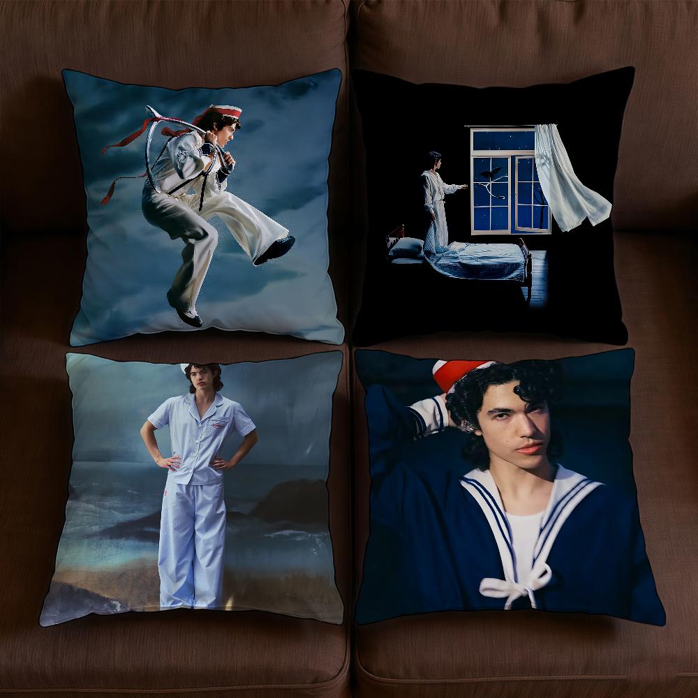 Kissenbezug Weiche Hülle Für Graues Wishbone Sofa Conan Wohnzimmer Zuhause Komfortabel Büro Dekoration Schutzhüllen für Kissen