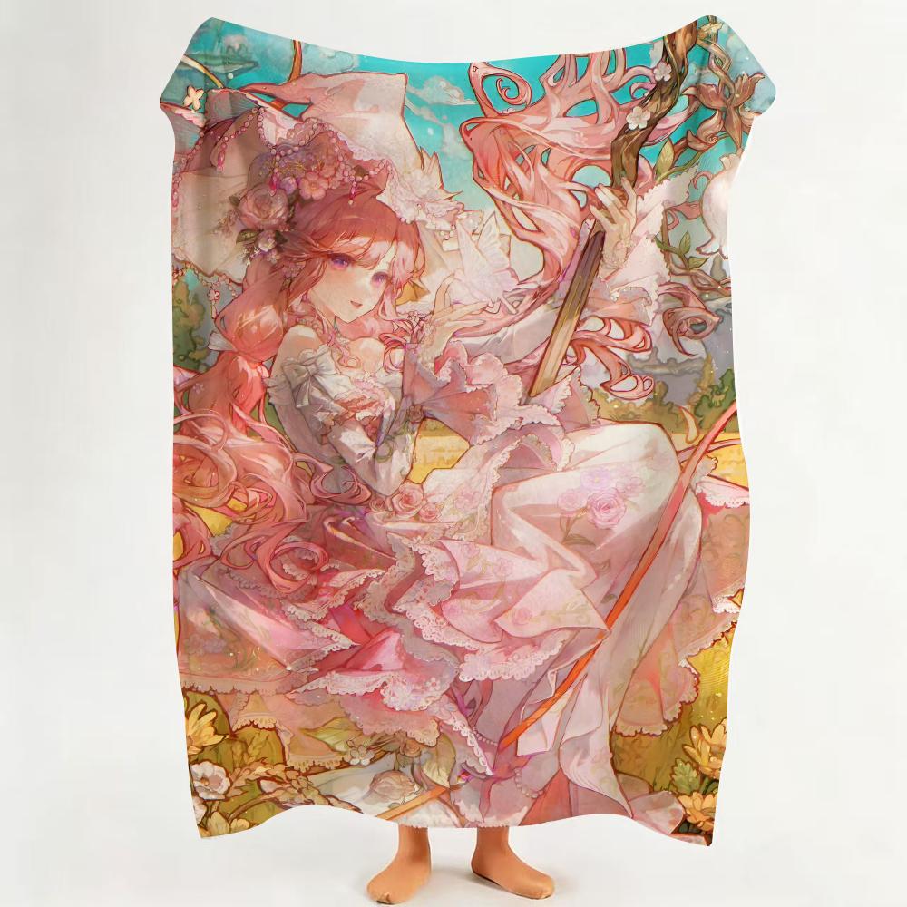 Game M Miracle N Nuannuan Throw Flannel Throw Blanket Suitable for Sofa Living Room Bedroom